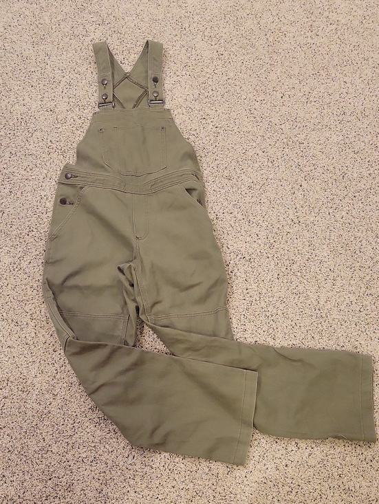Patagonia Pants - Patagonia Green Carpenter Overalls Hemp Blend Small